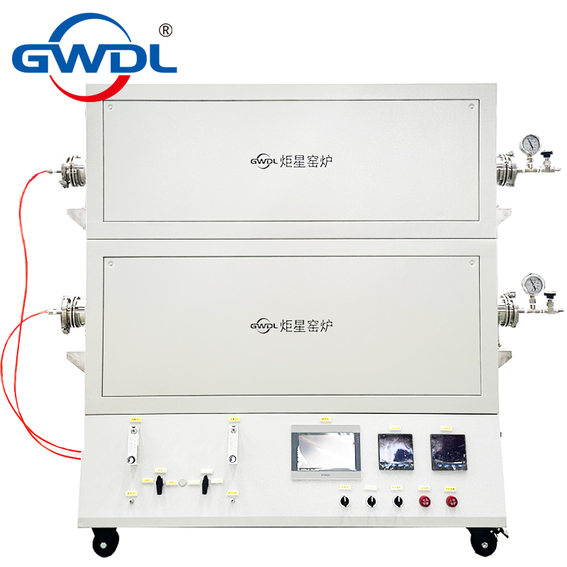 雙氣爐雙管擴(kuò)散爐，雙爐管管式爐